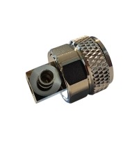 Разъем угловой N-male RG141 RG402 пайка фото 4 — GSM Sota