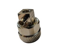 Разъем угловой N-male RG141 RG402 пайка фото 8 — GSM Sota
