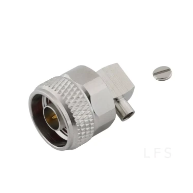 Разъем угловой N-male RG141 RG402 пайка — GSM Sota