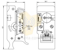 Разделка для кабеля 1/2" Telegartner N00091A0015 фото 6 — GSM Sota